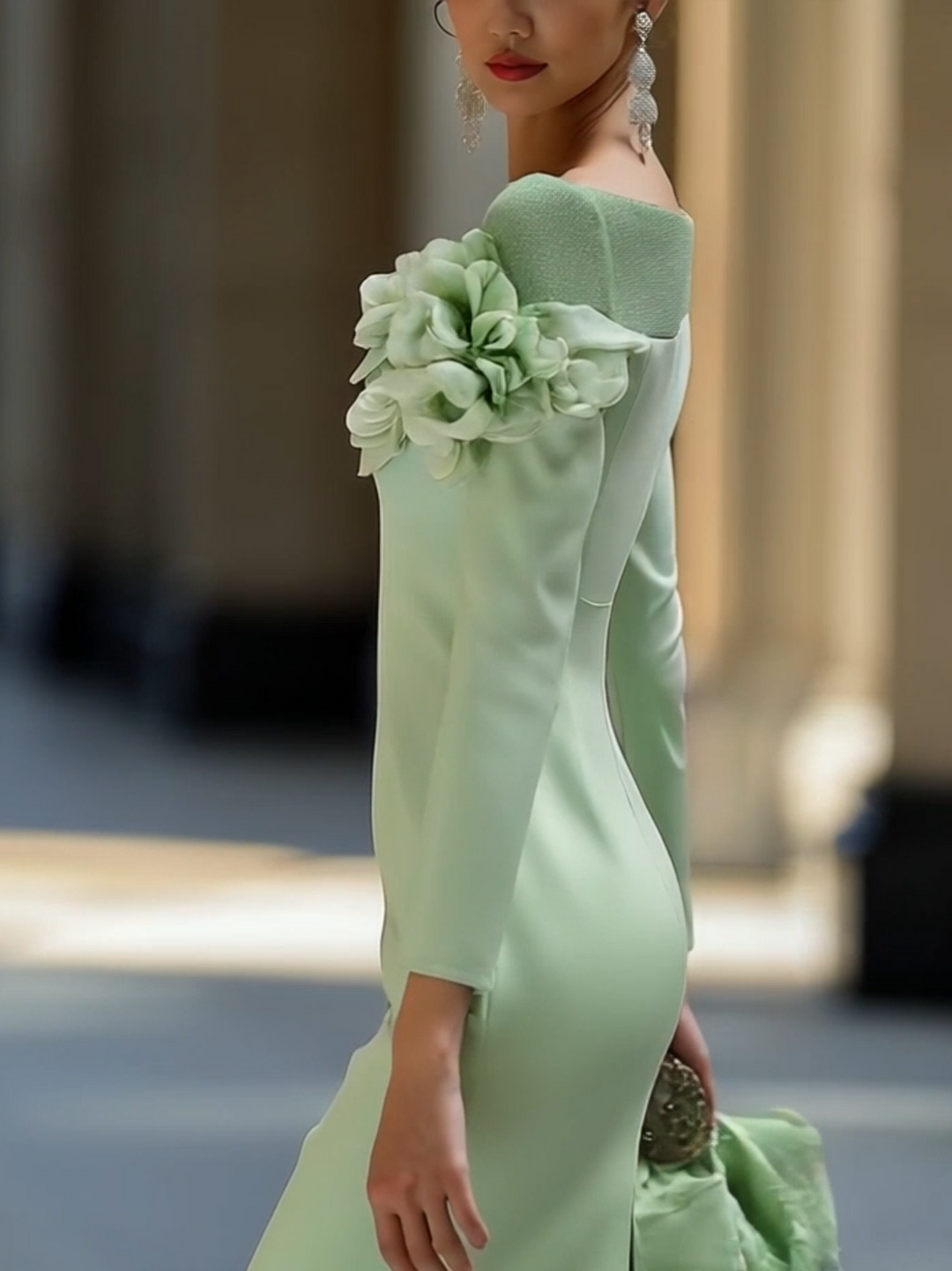 Agnès Paris | ROBE DE LUXE ÉPAULES DÉNUDÉES