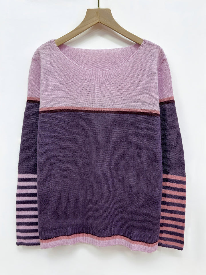 Agnès Paris | Pull Col Bateau Rayé Aveline