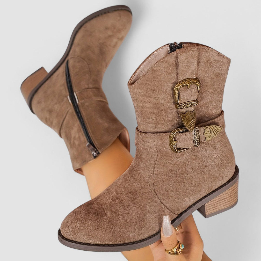 Agnès Paris | Bottes Western Orthopédiques Rosa