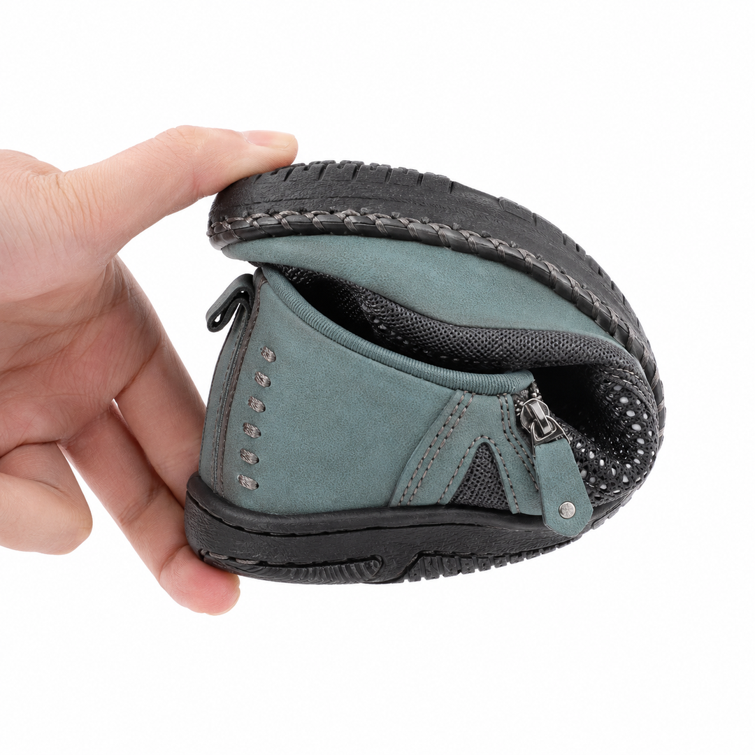 Agnès Paris | Mocassins Orthopédiques Confort Zippés Élise