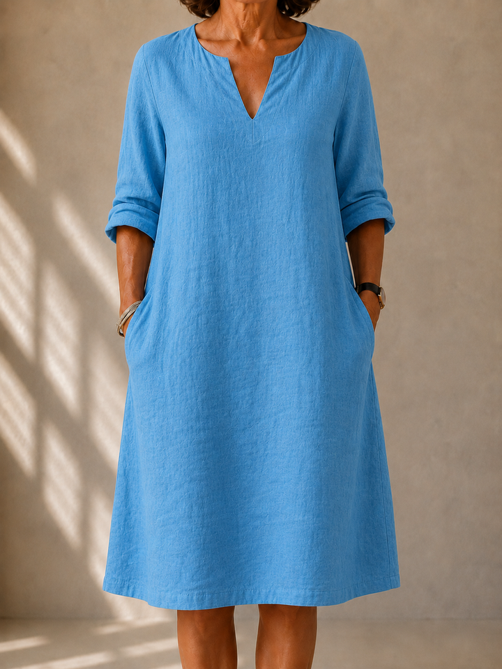 Agnès Paris | Robe Décontractée Col V Claire