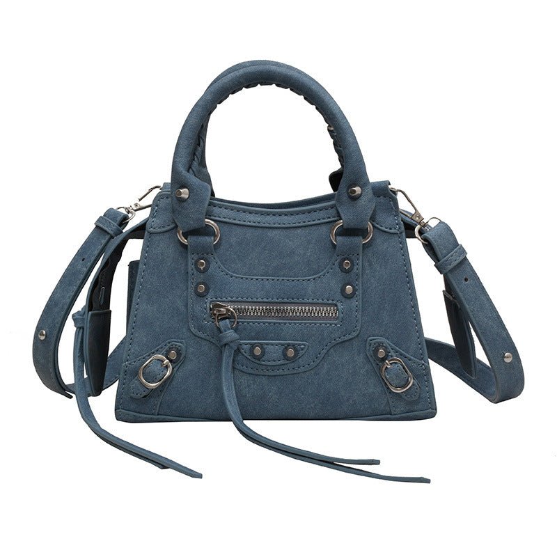 Agnès Paris | SAC DENIM HORIZON BLEU