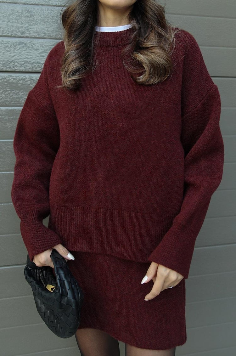 Agnès Paris | ENSEMBLE MAILLE PULL ET JUPE