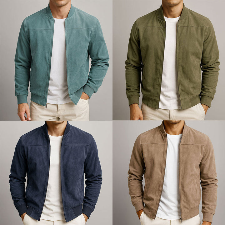 Agnès Paris | Veste Bomber Effet Daim Antoine