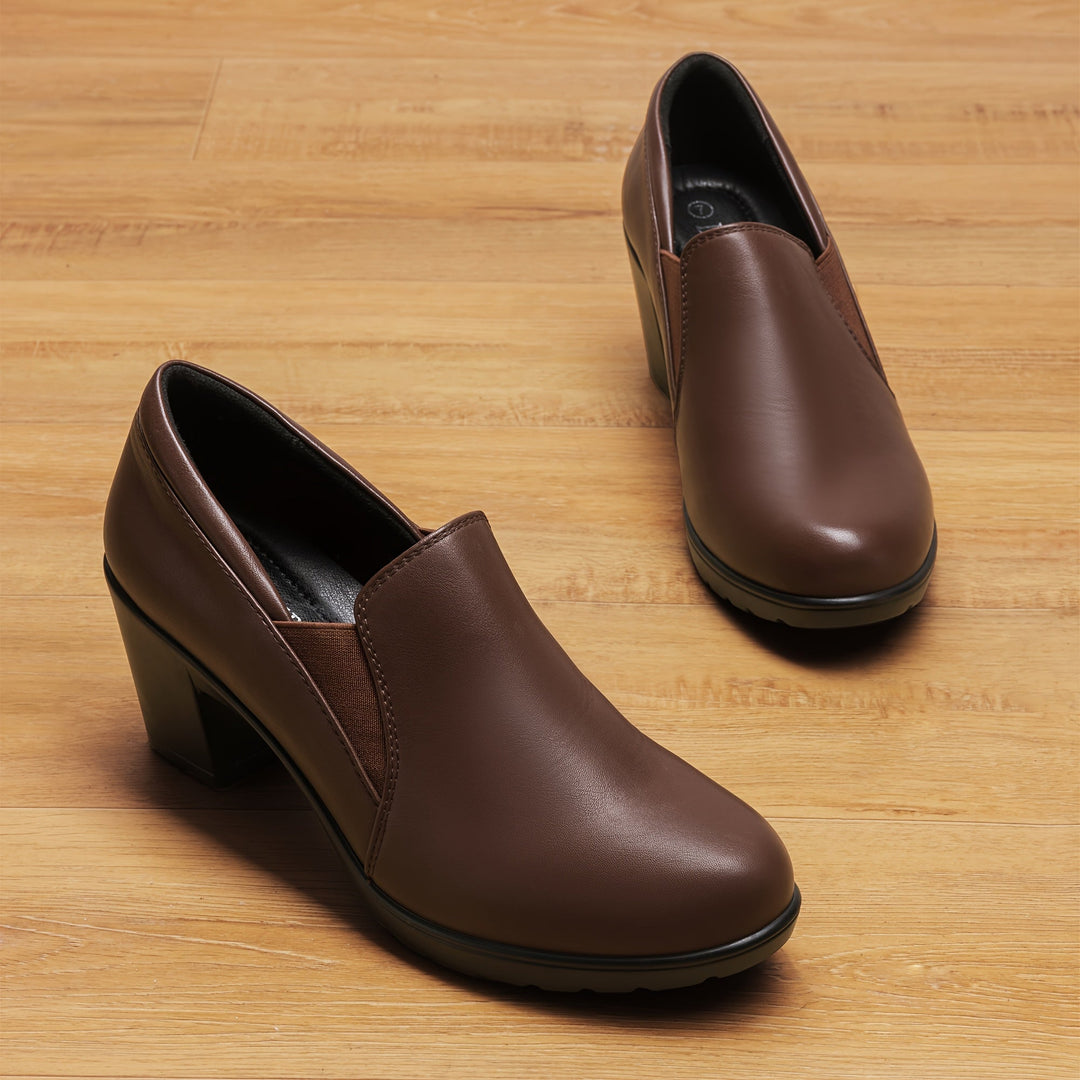 Agnès Paris | Mocassins à Talon Bloc Confort Margot