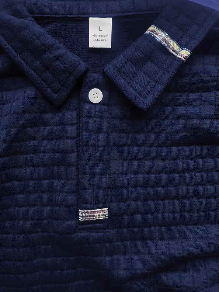 Agnès Paris | POLO À MANCHES LONGUES TEXTURÉE