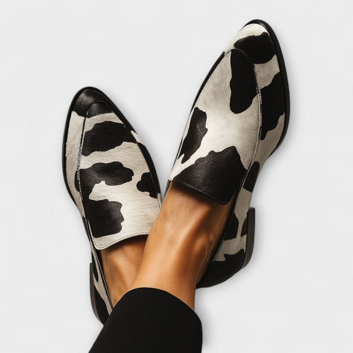 Agnès Paris | Mocassins Imprimé Contrasté Pauline
