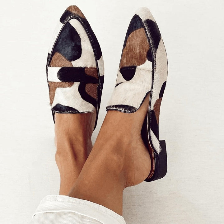 Agnès Paris | Mocassins Bicolores Élégants Isabelle