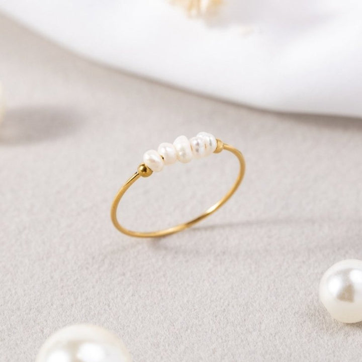 Agnès Paris | BAGUE CLASSIQUE AVEC PERLE D’EAU DOUCE