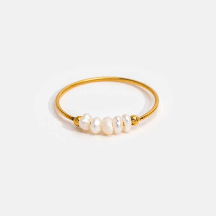 Agnès Paris | BAGUE CLASSIQUE AVEC PERLE D’EAU DOUCE