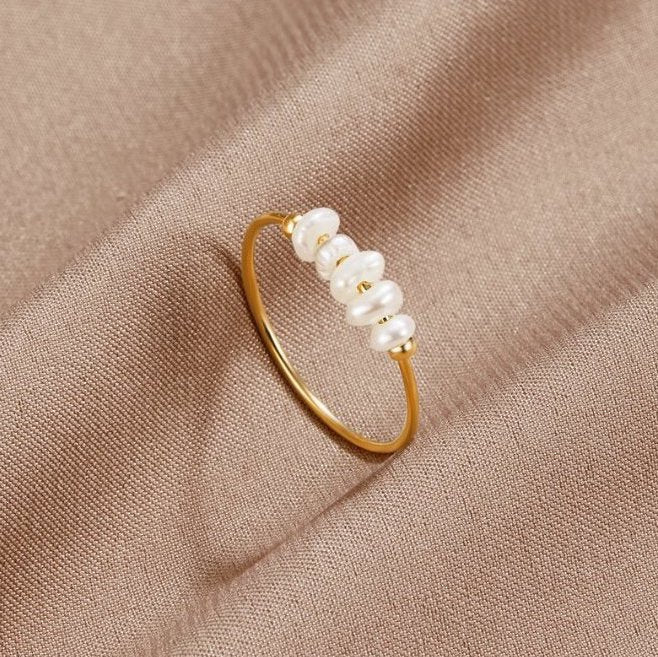 Agnès Paris | BAGUE CLASSIQUE AVEC PERLE D’EAU DOUCE