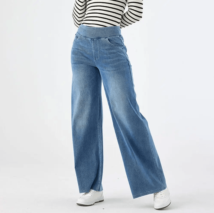 Agnès Paris | PANTALON CONFORTABLE AVEC TAILLE ÉLASTIQUE