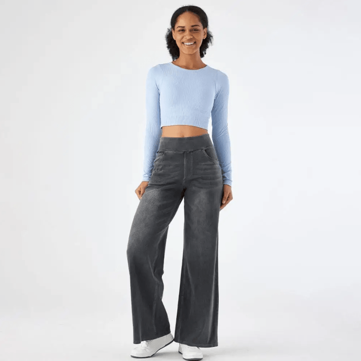 Agnès Paris | PANTALON CONFORTABLE AVEC TAILLE ÉLASTIQUE