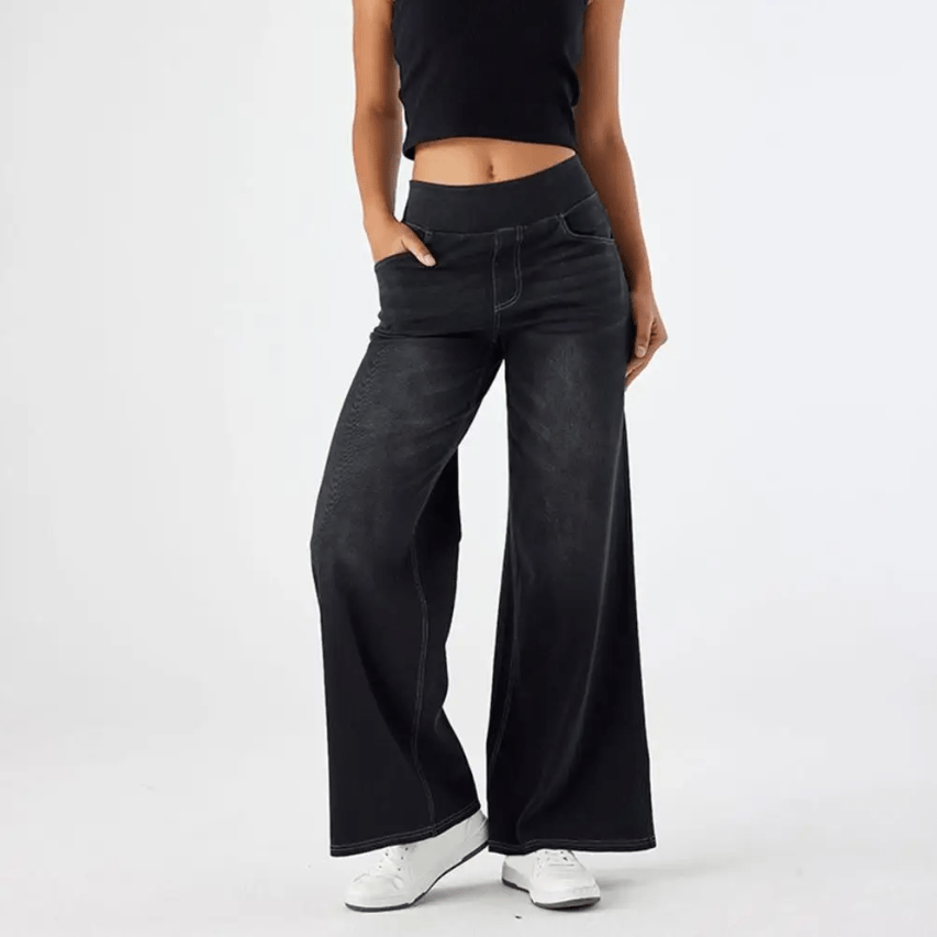 Agnès Paris | PANTALON CONFORTABLE AVEC TAILLE ÉLASTIQUE