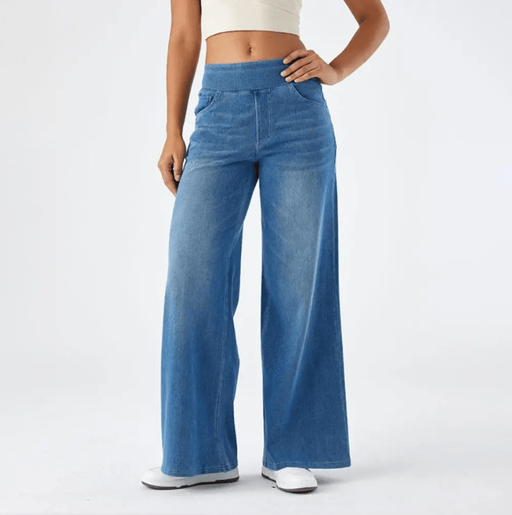 Agnès Paris | PANTALON CONFORTABLE AVEC TAILLE ÉLASTIQUE