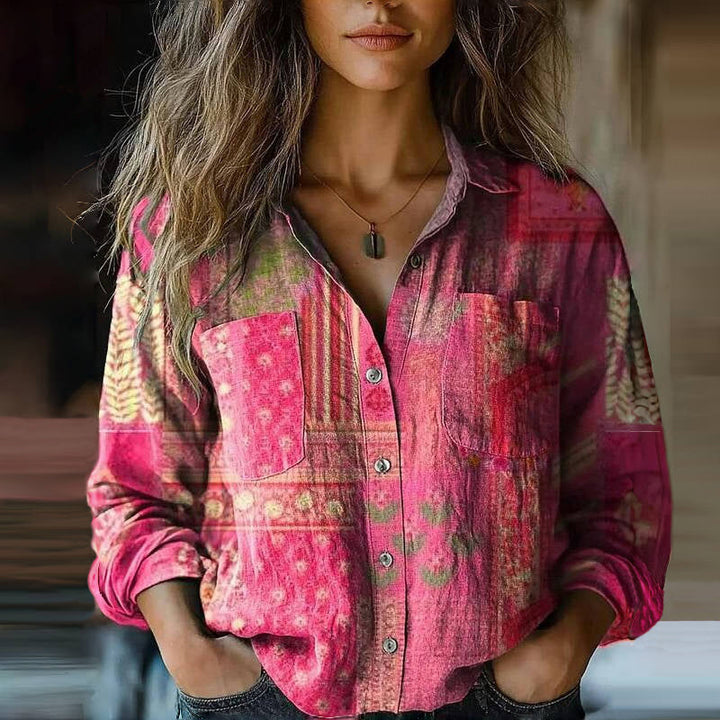 Agnès Paris | Blouse à Imprimé Floral Rétro Nanna