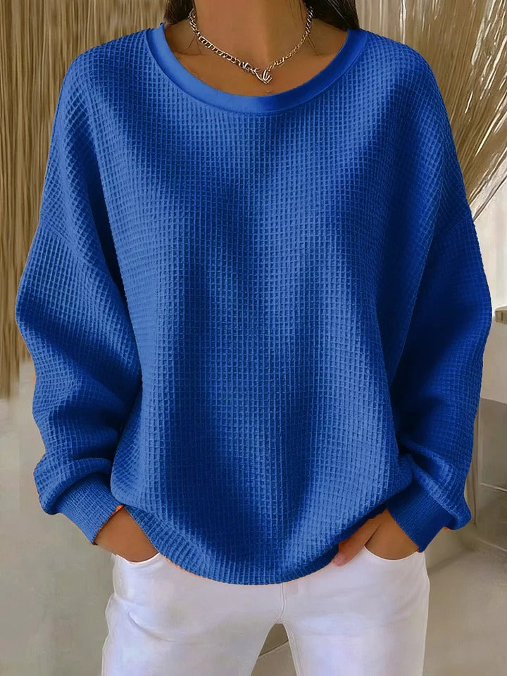 Agnès Paris | Pull Gaufré Oversize Pauline