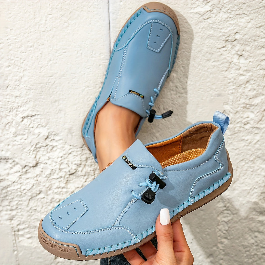 Agnès Paris | Mocassins Confort Piqués Main Mathilde