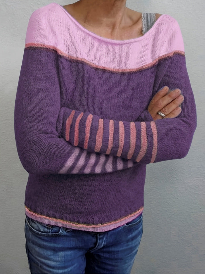 Agnès Paris | Pull Col Bateau Rayé Aveline