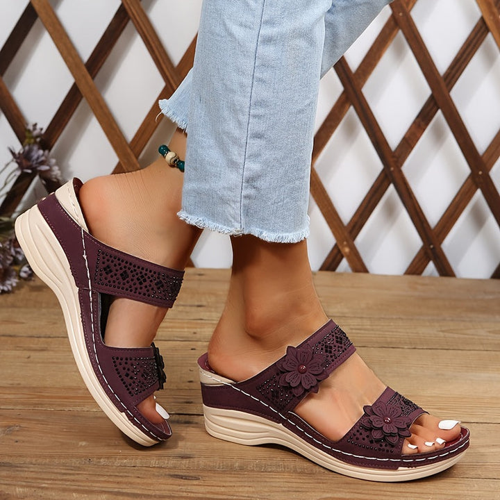 Agnès Paris | Sandales Confort Compensées Rosalie
