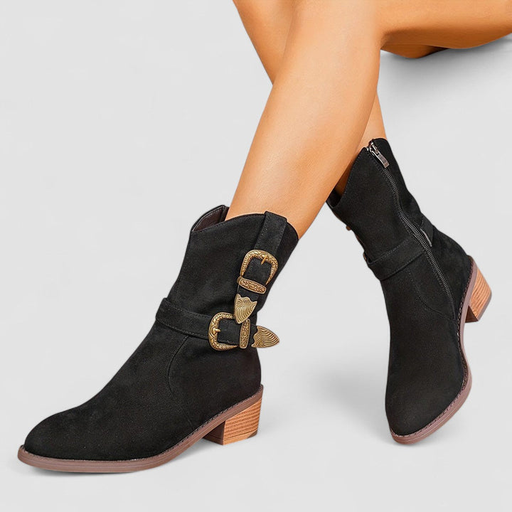 Agnès Paris | Bottes Western Orthopédiques Rosa