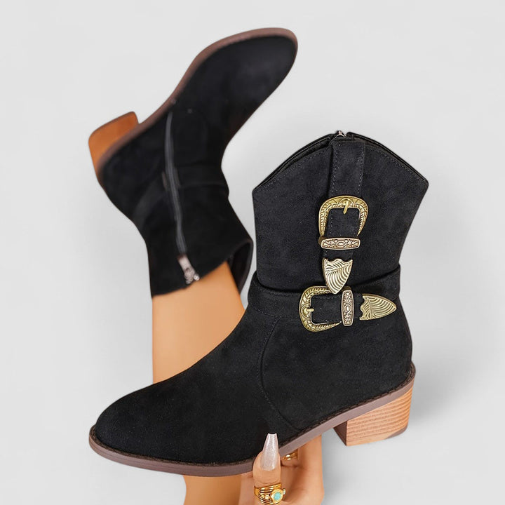 Agnès Paris | Bottes Western Orthopédiques Rosa