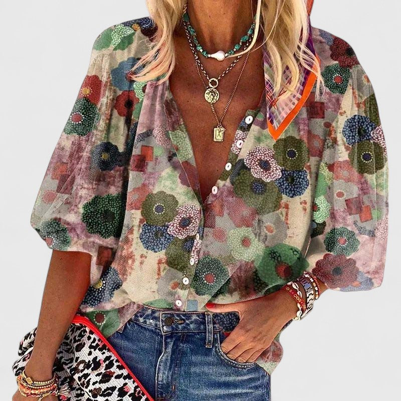 Agnès Paris | Blouse Estivale Colorée Nicole