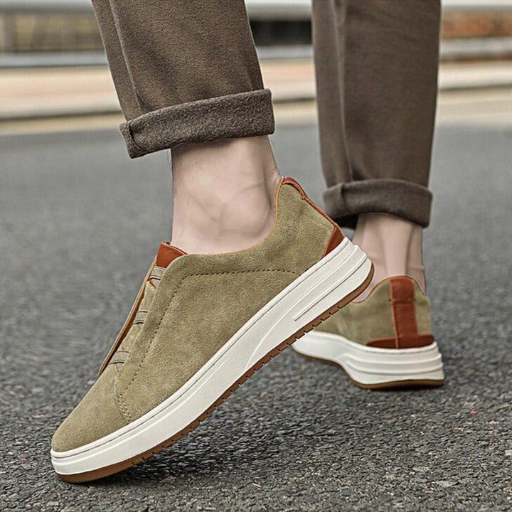 Agnès Paris | CHAUSSURES SLIP-ON EN DAIM POUR HOMME