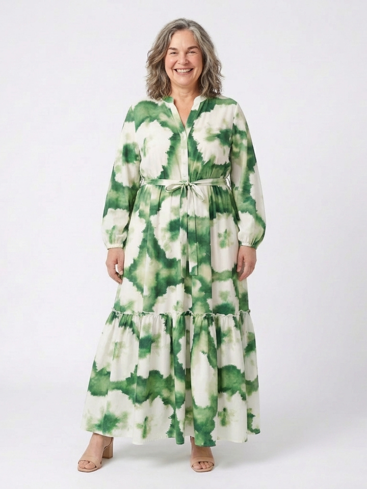 Agnès Paris | Robe Maxi à Manches Longues Sabine