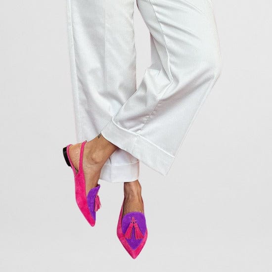 Agnès Paris | Ballerines à Franges Colorées Amélie