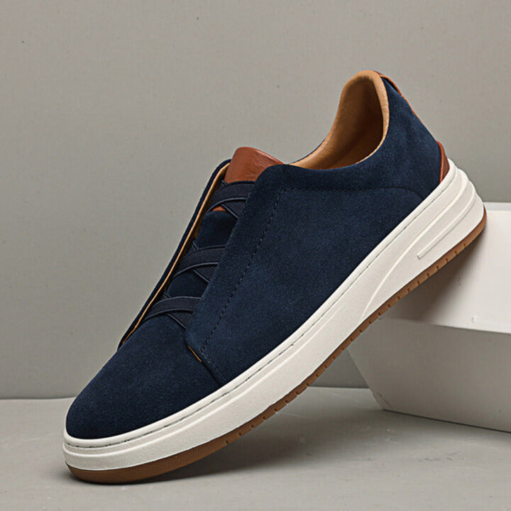 Agnès Paris | CHAUSSURES SANS LACETS EN DAIM POUR HOMME