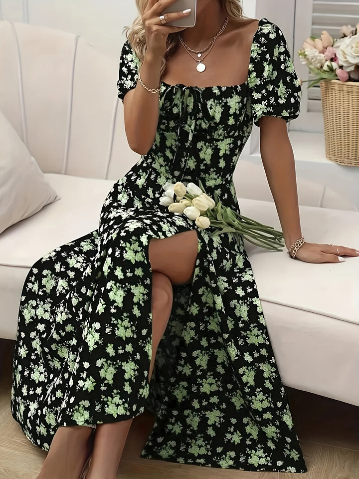 Agnès Paris | Robe Élégante Florale Chloé