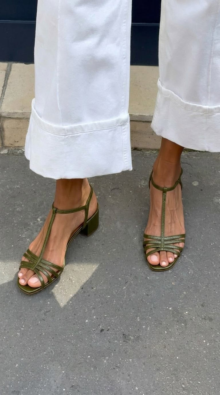 Agnès Paris | Sandales à Petit Talon Marie