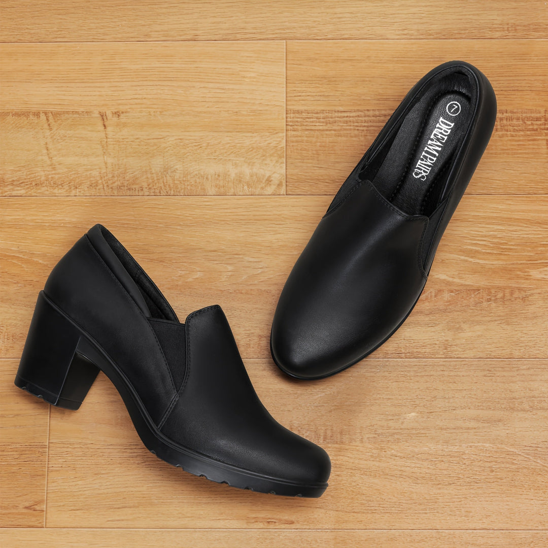 Agnès Paris | Mocassins à Talon Bloc Confort Margot