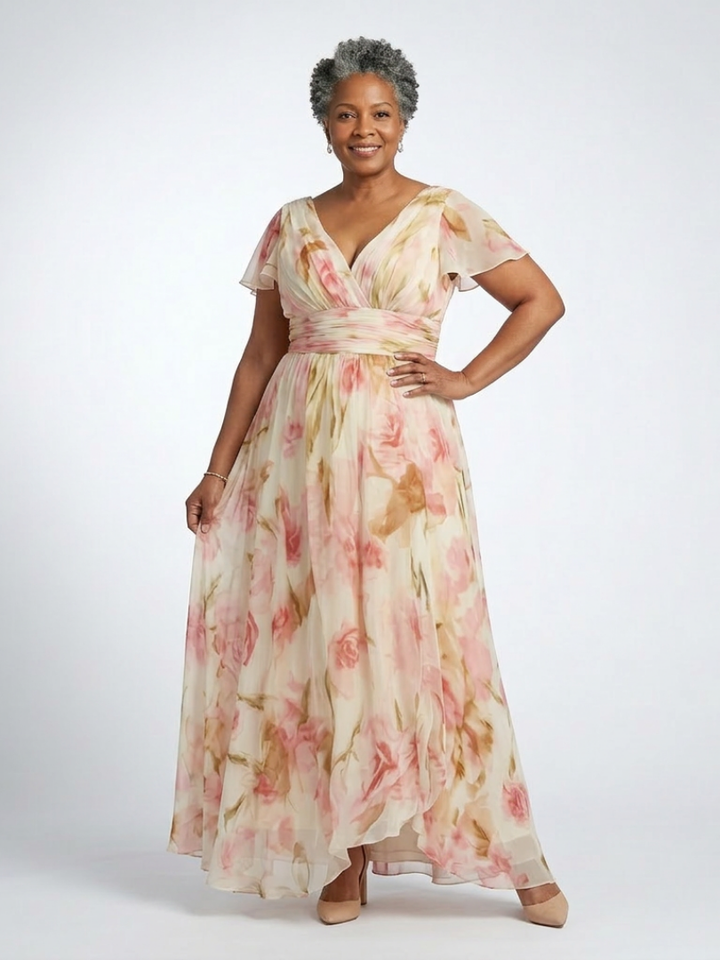 Agnès Paris | Robe Maxi Fleurie Elara