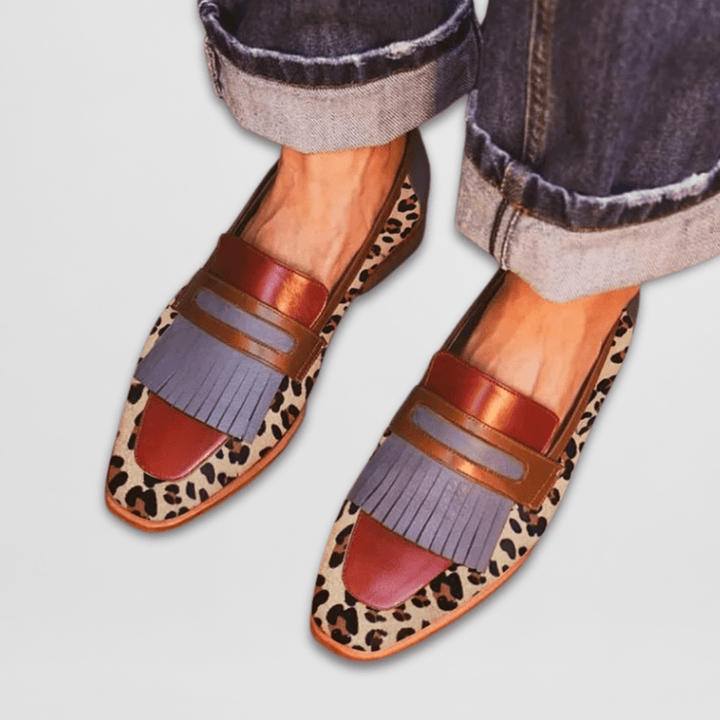Agnès Paris | Mocassins Franges Métallisées Michèle