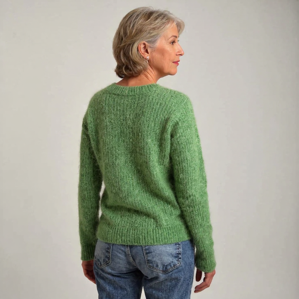 Agnès Paris | Pull Maille Motif Moutons Mathilde