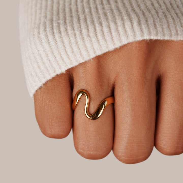 Agnès Paris | BAGUE ONDA DORATA