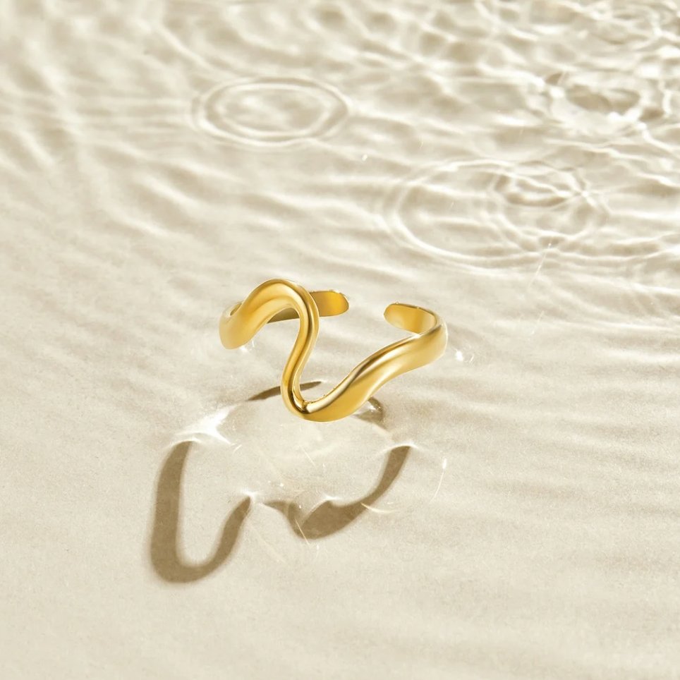 Agnès Paris | BAGUE ONDA DORATA