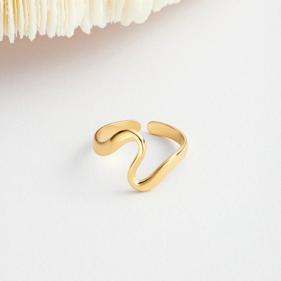 Agnès Paris | BAGUE ONDA DORATA