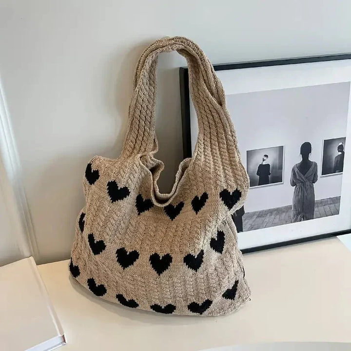 Agnès Paris | SAC HEARTKNIT