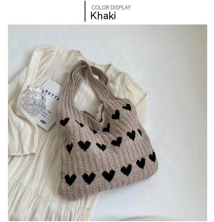 Agnès Paris | SAC HEARTKNIT