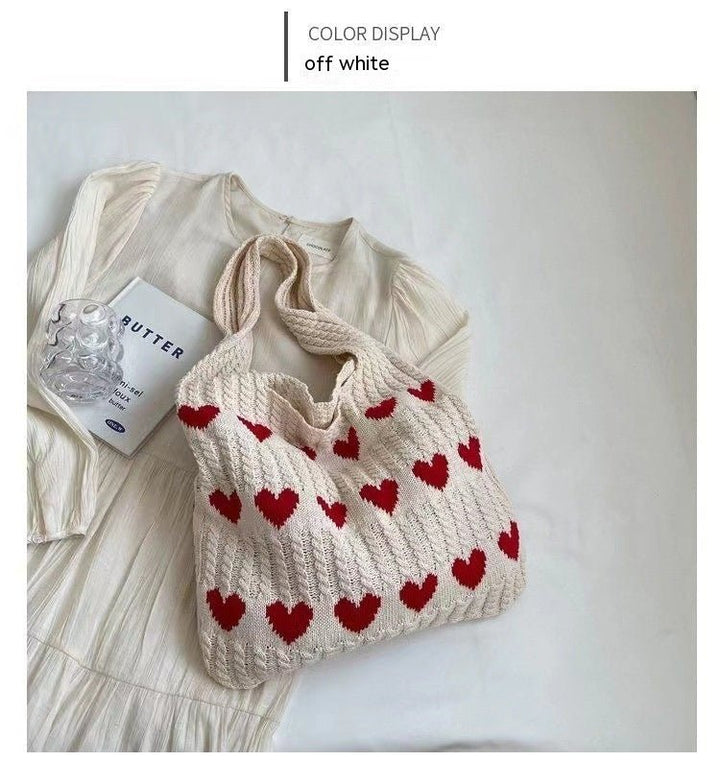 Agnès Paris | SAC HEARTKNIT