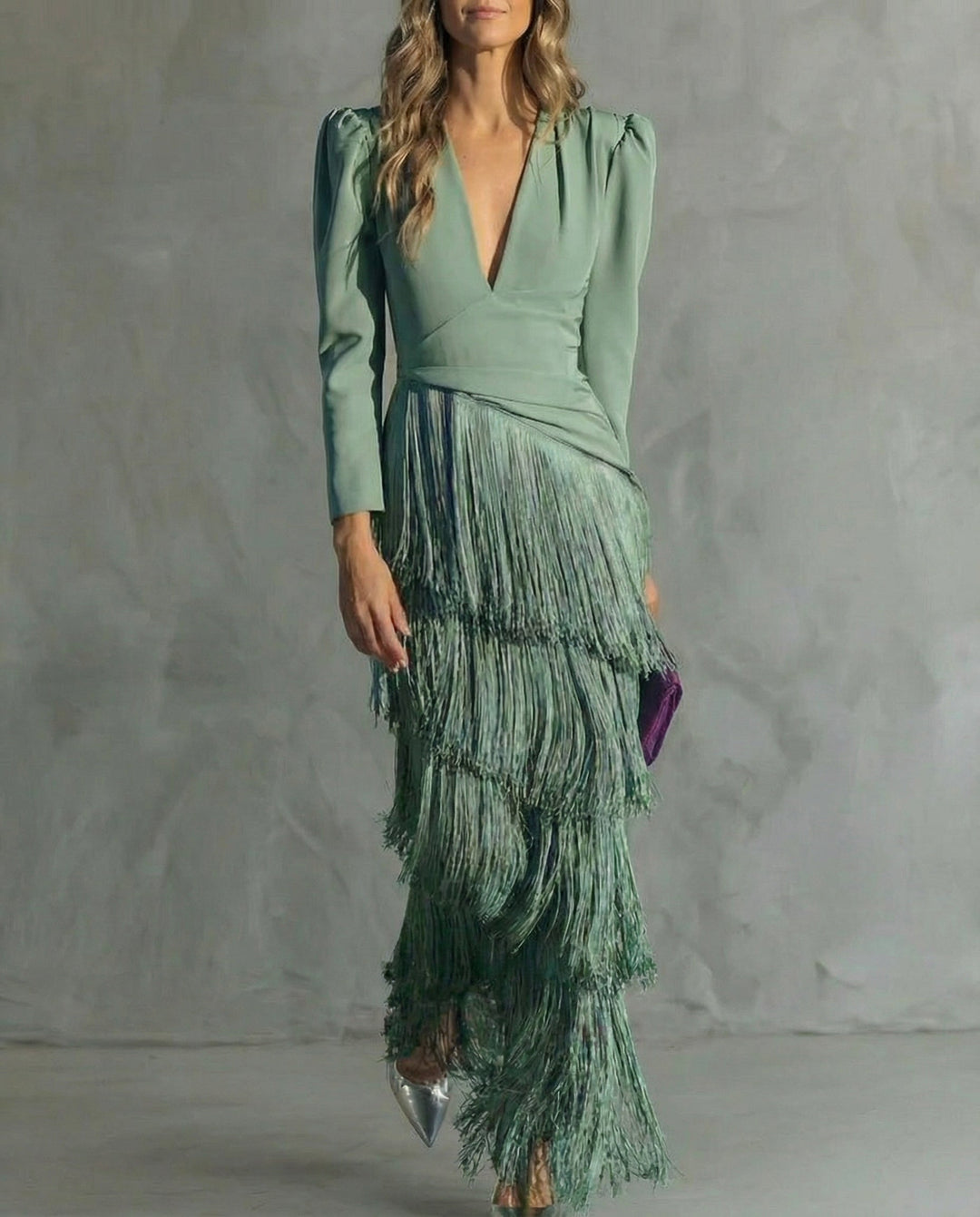 Agnès Paris | Robe Élégante Franges Élise