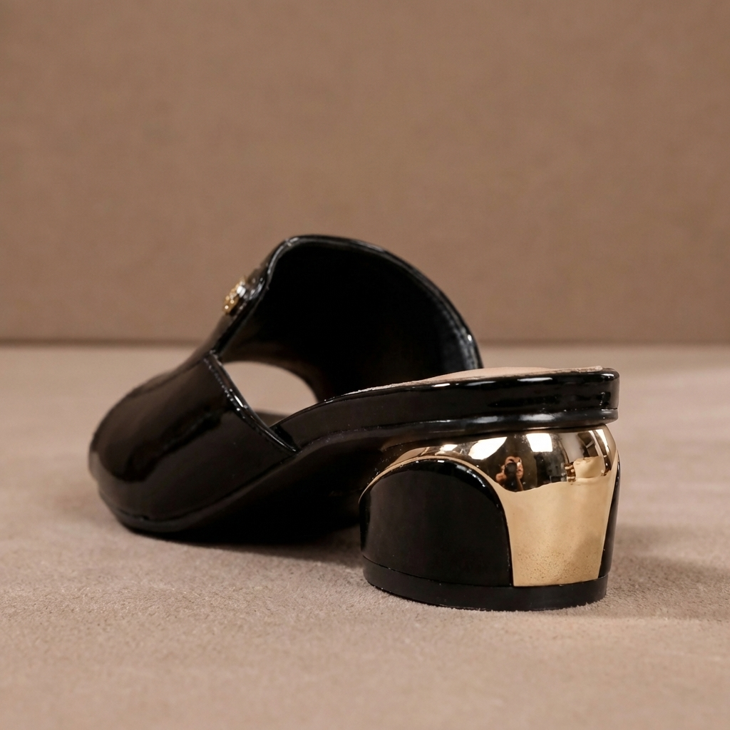 Agnès Paris | Mules Vernies à Talon Sophie