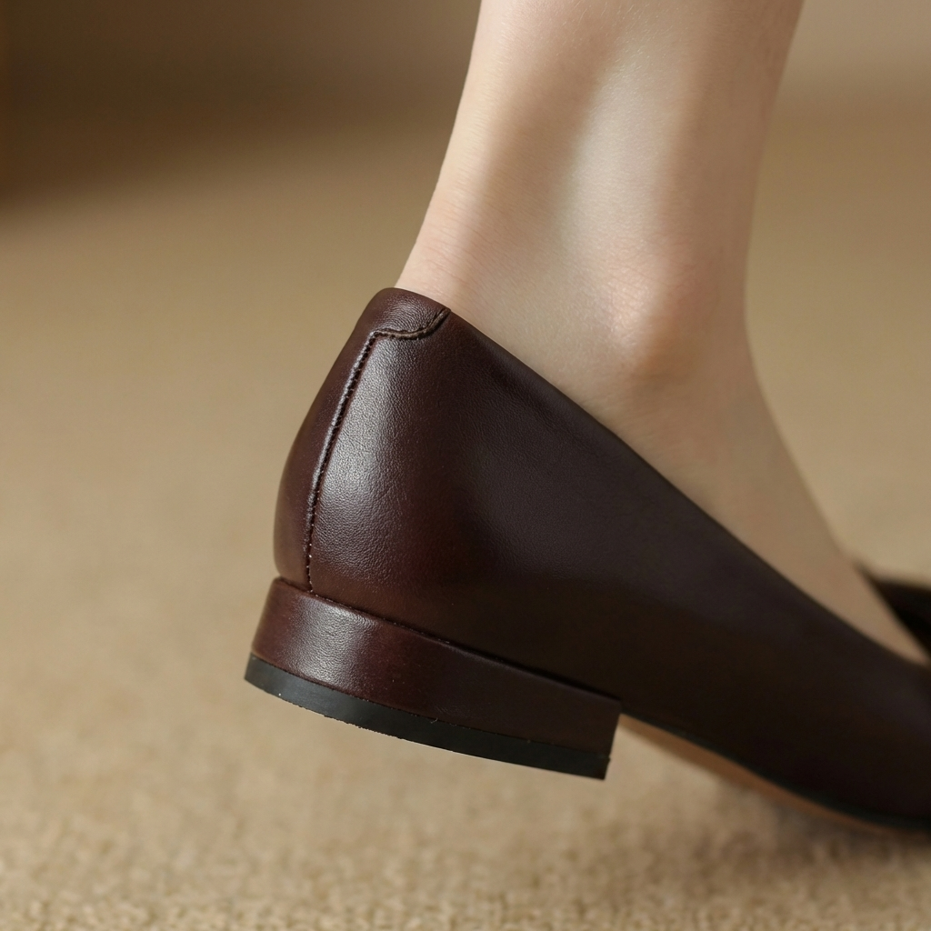 Agnès Paris | Ballerines à Nœud en Cuir Léa