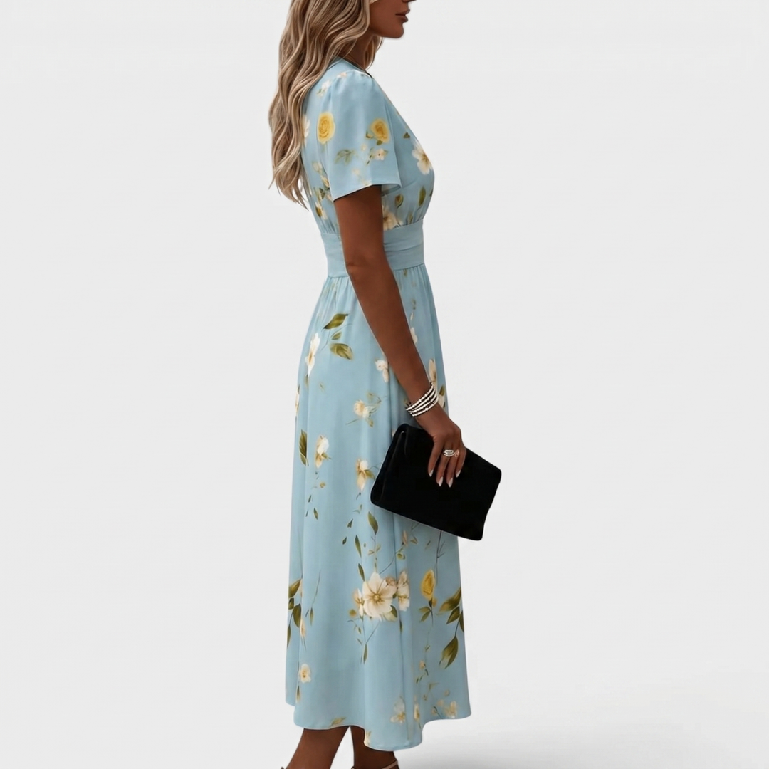 Agnès Paris | Robe Élégante Florale Élina