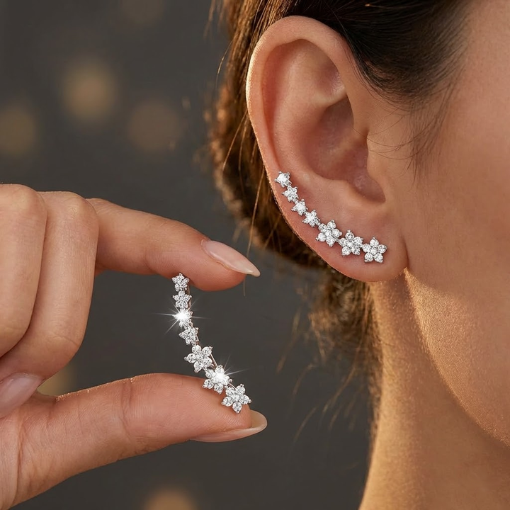 Agnès Paris | BOUCLES D’OREILLES FLORALES INTEMPORELLES
