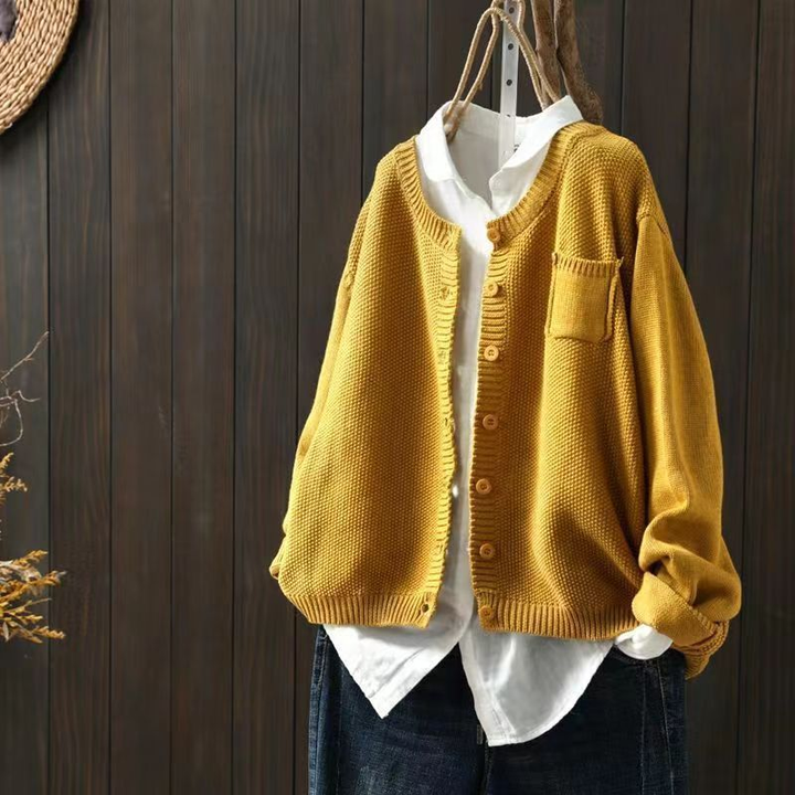 Agnès Paris | Cardigan Maille Texturée Ample Brigitte