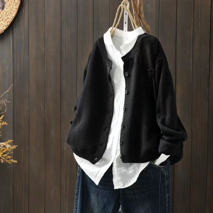 Agnès Paris | Cardigan Maille Texturée Ample Brigitte